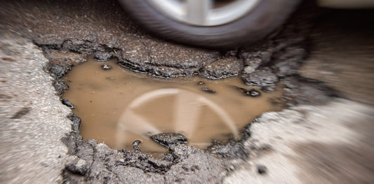Look for These Warning Signs if you hit a Pothole
