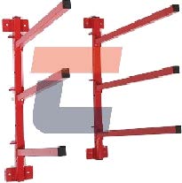 1 | WALL MOUNTING FOLDING BUMPER RACK