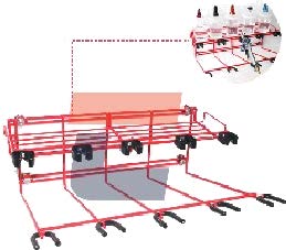 0819 | 5PCS PAINT CUP SYSTEM HOLDER