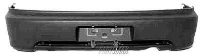 1100 | 1998-2001 ACURA INTEGRA Rear bumper cover 2dr hatchback | AC1100132|04715ST7A91ZZ