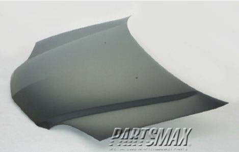 10 | 2001-2006 ACURA MDX Hood panel assy steel | AC1230110|60100S3VA91ZZ