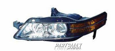2502 | 2007-2008 ACURA TL LT Headlamp assy composite base/navi model | AC2502113|33151SEPA22