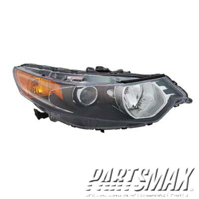 1160 | 2009-2014 ACURA TSX RT Headlamp assy composite HID | AC2503118|33101TL0A02