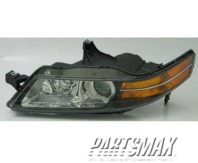 2518 | 2004-2005 ACURA TL LT Headlamp lens/housing all | AC2518109|33151SEPA02