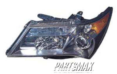 2518 | 2007-2009 ACURA MDX LT Headlamp lens/housing BASE|TECHNOLOGY | AC2518111|33151STXA12