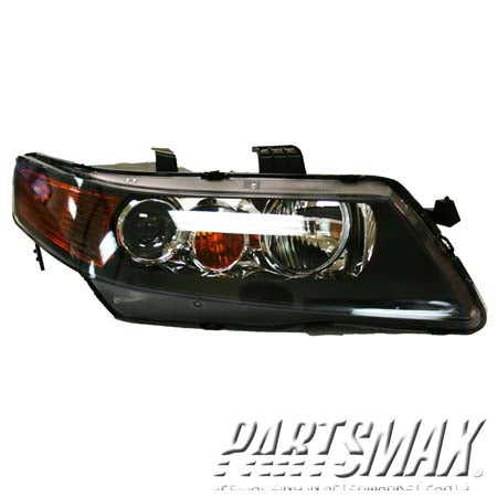 1172 | 2004-2005 ACURA TSX RT Headlamp lens/housing all | AC2519106|33101SECA12