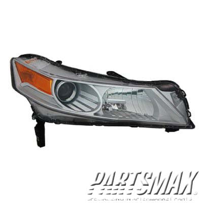 2519 | 2009-2009 ACURA TL RT Headlamp lens/housing | AC2519116|33101TK4A02
