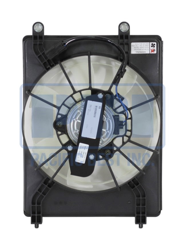 3113 | 2016-2017 ACURA ILX Condenser fan Motor/Blade/Shroud Assy; see notes | AC3113120|38615R4HA01-PFM