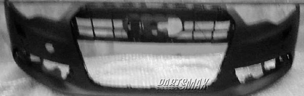 1000 | 2009-2011 AUDI A6 Front bumper cover w/o S-Line Pkg; w/Headlamp Washers; w/Square Fog Lamps; prime | AU1000170|4F0807105ACGRU