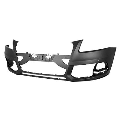 250 | 2013-2017 AUDI Q5 Front bumper cover w/o S-Line Pkg; w/o Headlamp Washer; w/Parking Aid; prime | AU1000198|8R0807065BGRU