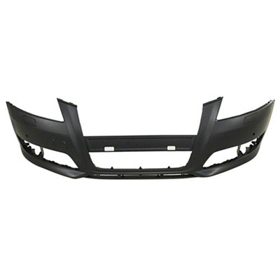 250 | 2009-2013 AUDI A3 Front bumper cover w/o Sport Pkg; w/Parking Aid; w/Headlamp Washer; prime | AU1000201|8P0807105HGRU