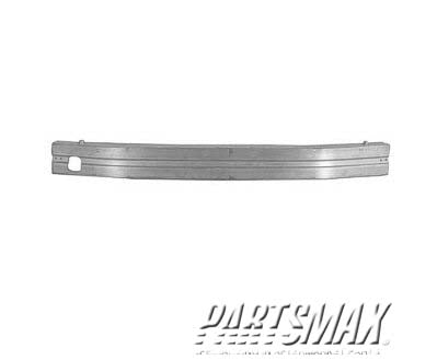 1006 | 2007-2009 AUDI S4 Front bumper reinforcement CABRIO; w/o Sport Package | AU1006119|8E0807109M