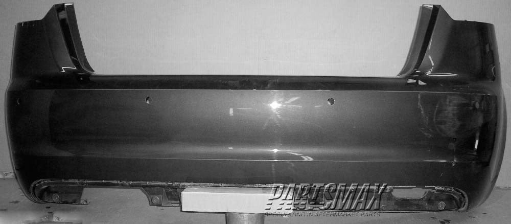 2430 | 2009-2013 AUDI A3 Rear bumper cover w/Parking Aid; prime | AU1100191|8P4807303HGRU