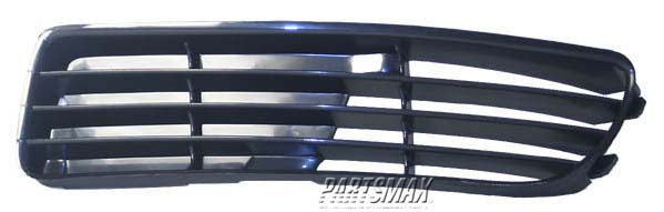 1208 | 1996-2001 AUDI A4 LT Grille air intake aux | AU1208101|8D0807345C3FZ