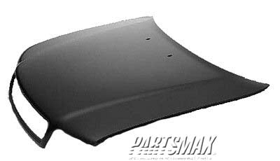 1230 | 1999-2002 AUDI S4 Hood panel assy from VIN X200001 | AU1230108|8D0823029C