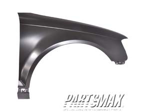 1241 | 2006-2008 AUDI A3 RT Front fender assy all; w/Side Marker Lamp | AU1241120|8P0821106F