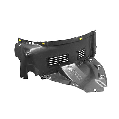 1248 | 2017-2018 AUDI A4 LT Front fender inner panel w/S-Line Pkg; Front; MAT: PE/Vacuum Form; OEM: PP+EPDM/Injection | AU1248135|8W0853887C-PFM