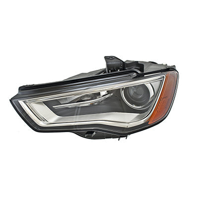 2502 | 2015-2016 AUDI A3 LT Headlamp assy composite Xenon; w/o Curve Lighting | AU2502191|8V0941043B