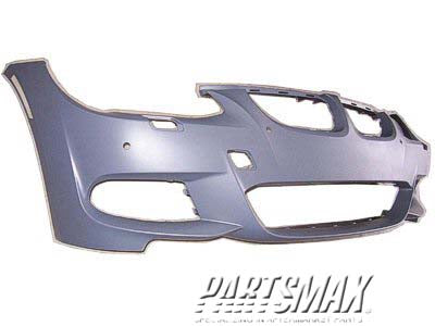 1000 | 2011-2013 BMW 328i Front bumper cover E92|E93; 3.0L; Coupe/Conv; w/M Pkg; w/Park Distance Control; prime | BM1000247|51118035783