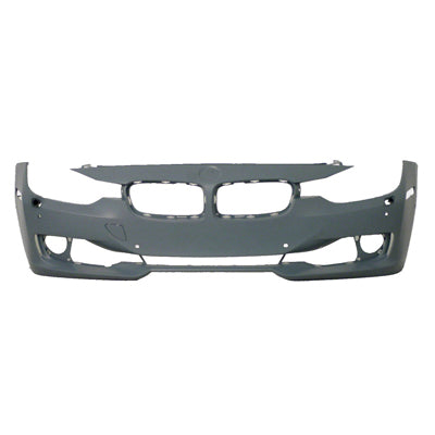 1000 | 2012-2015 BMW 335i Front bumper cover F30; w/H/Lamp Washer; w/PDC; w/o Park Assist; w/Camera; prime | BM1000261|51117327277