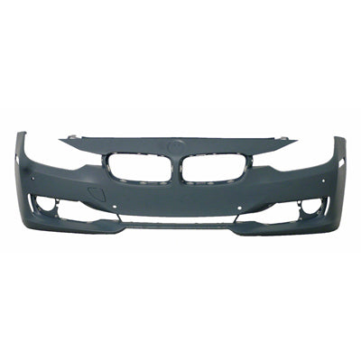 1000 | 2012-2015 BMW 335i Front bumper cover MODERN|LUXURY|SPORT; w/o H/L Wshr; w/PDC; w/o Park; w/o Camera; prime | BM1000275|51117293086