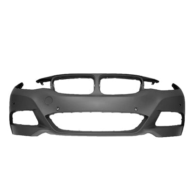 1000 | 2014-2016 BMW 328i GT xDrive Front bumper cover F34; M SPORT; w/o H/L Washer; w/PDC; w/Park Assist; w/Camera; prime | BM1000431|51118061647