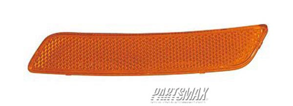 1085 | 2011-2013 BMW 528i RT Front bumper reflector F10; Sedan; w/o M Pkg | BM1085100|63147203266