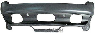 2430 | 2002-2006 BMW X5 Rear bumper cover w/park distance sensor; prime | BM1100132|51127062598