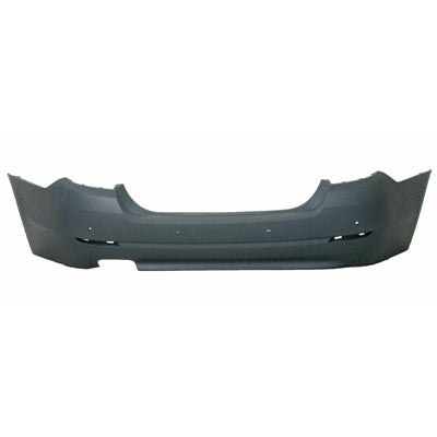 2430 | 2011-2013 BMW 528i Rear bumper cover F10; Sedan; w/o M Pkg; w/Park Distance Control; prime | BM1100248|51127238522