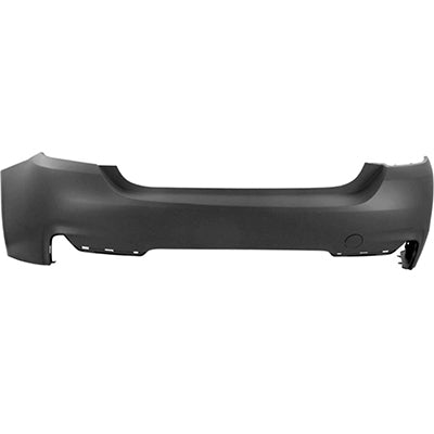 1100 | 2017-2020 BMW 430i Rear bumper cover F32|F33; M SPORT; Coupe/Conv; w/o Park Distance Control; prime | BM1100280|51128060828