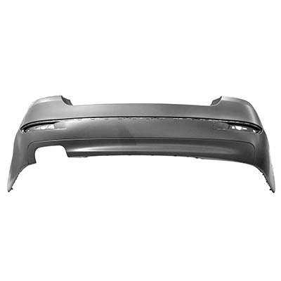 1100 | 2014-2016 BMW 528i Rear bumper cover F10; MODERN|LUXURY; w/o M Pkg; w/o Park Distance Ctrl; w/Chrome Trim; prime | BM1100323|51127332770