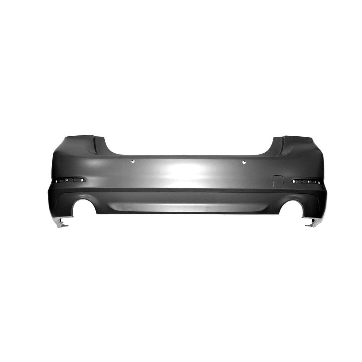 1100 | 2018-2020 BMW 530e Rear bumper cover G30; Sedan; w/o M Pkg; w/o Luxury Pkg; w/PDC; w/Park Assist; prime | BM1100374|51127475595
