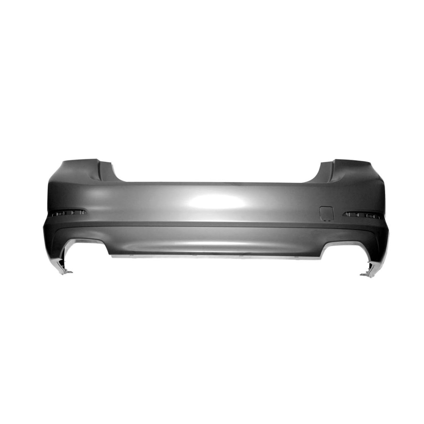 2430 | 2017-2020 BMW 540i Rear bumper cover G30; Sedan; w/o M Pkg; w/o Luxury Pkg; w/o PDC; prime | BM1100378|51127475590