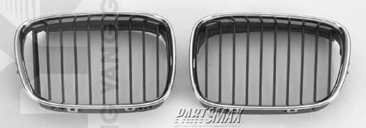1200 | 1997-2003 BMW 528i Grille assy right side | BM1200118|51138159316