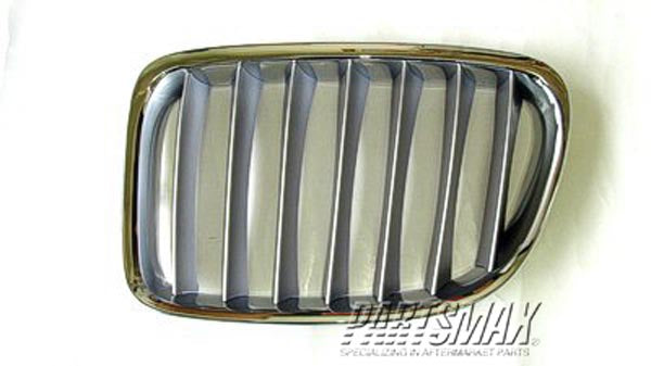1200 | 2012-2015 BMW X1 Grille assy E84; LH; Type 1; Chrome/Silver | BM1200224|51112993307