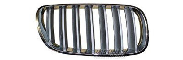 860 | 2007-2010 BMW X3 Grille assy E83; RH; w/o Chrome; Graphite/Metallic | BM1200225|51113420092