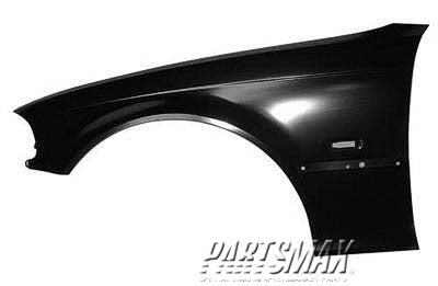 1240 | 2000-2000 BMW 328Ci LT Front fender assy 2dr coupe/convert | BM1240125|41358241439