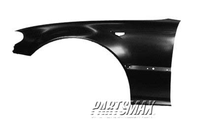 1240 | 2003-2006 BMW 330Ci LT Front fender assy 2dr coupe/convertible | BM1240139|41347065263