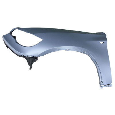 1240 | 2008-2014 BMW X6 LT Front fender assy E71; exc M; w/o H/Lamp Washers | BM1240160|51657052399