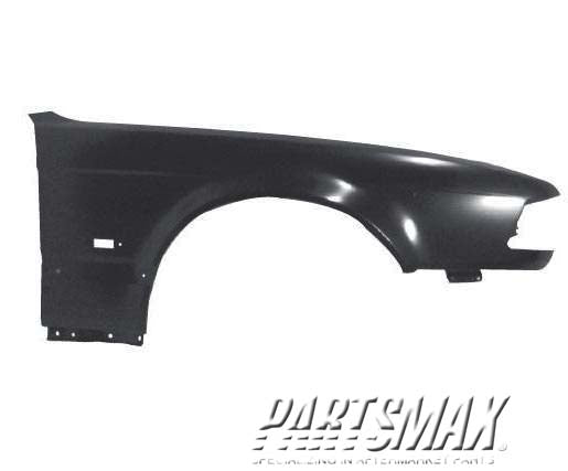 1241 | 1988-1992 BMW 735i RT Front fender assy all | BM1241104|41351963538