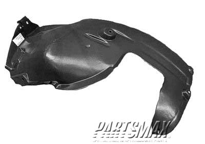 1248 | 2007-2013 BMW 335i LT Front fender inner panel 3 S.(E92/E93) F.Fender Liner (Rear Liner) | BM1248100|51717154411