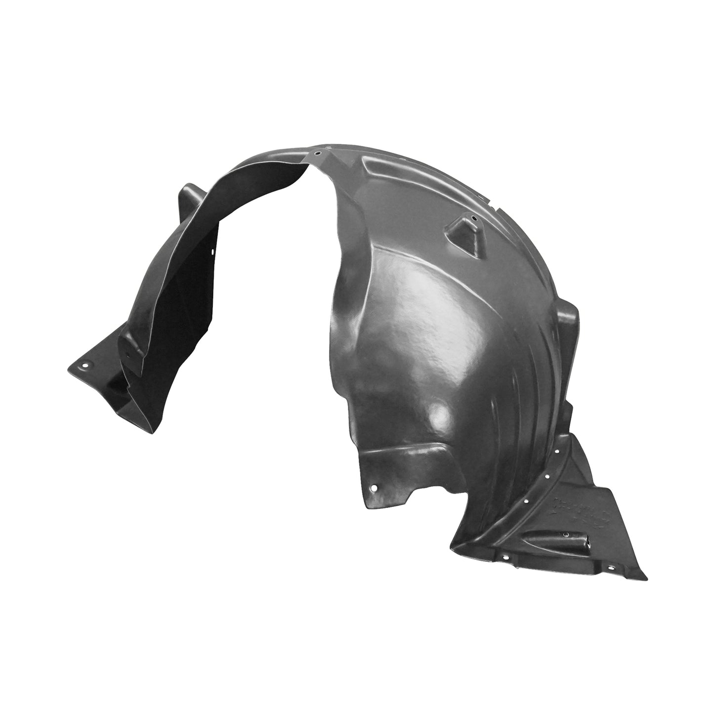 130 | 2007-2010 BMW X3 LT Front fender inner panel E83; MAT: PE/Vacuum Form; OEM: PP/Injection | BM1248146|51713420431-PFM