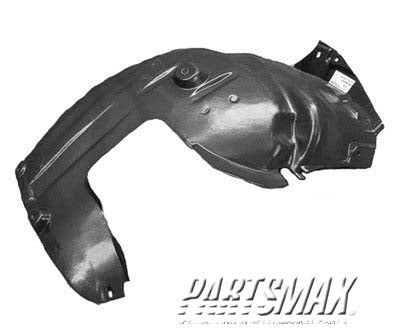 1249 | 2007-2013 BMW 335i RT Front fender inner panel 3 S.(E92/E93) F.Fender Liner (Rear Liner) | BM1249100|51717154412