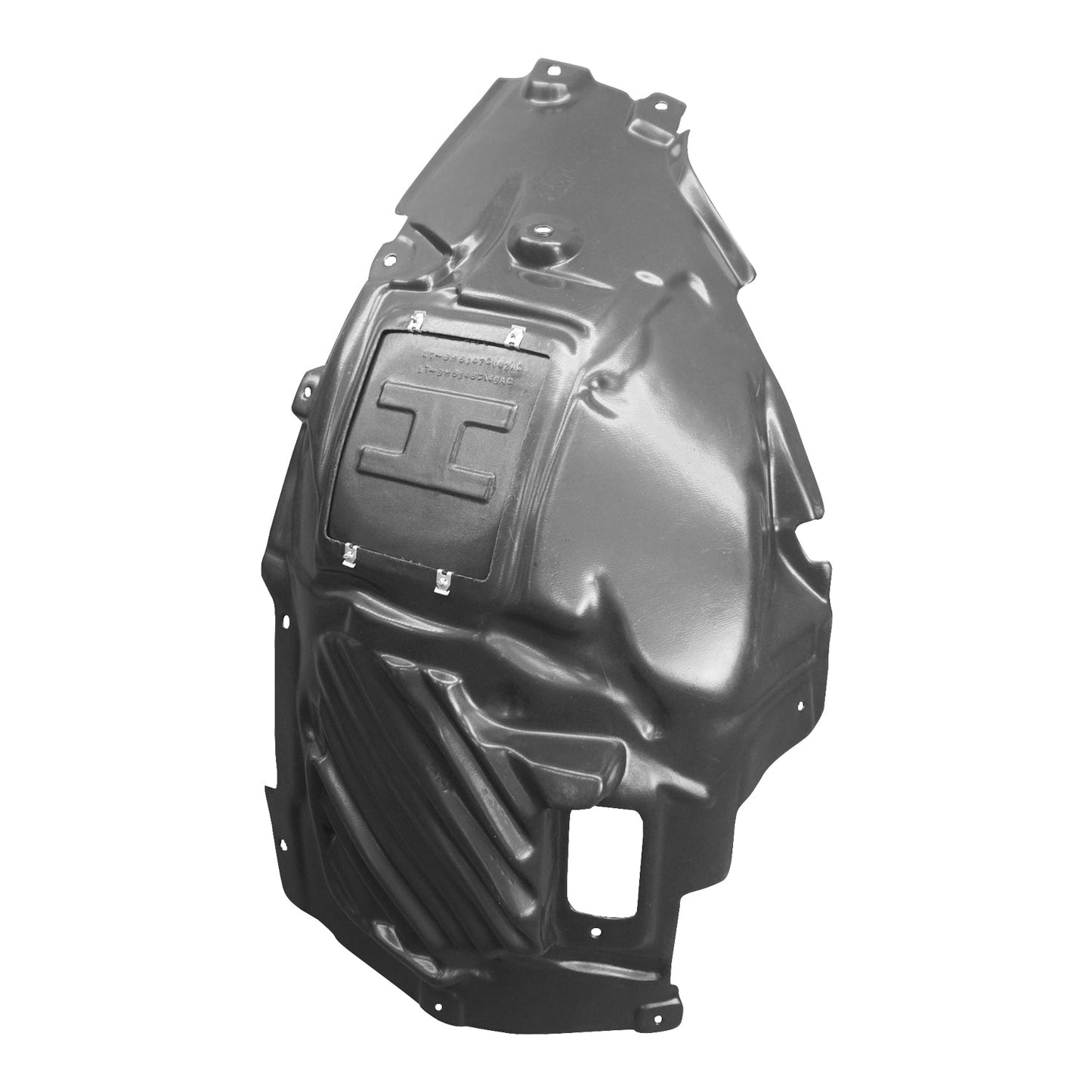 1249 | 2014-2016 BMW 335i GT xDrive RT Front fender inner panel F34; M/T; MAT:  PE/Vacuum Form; OEM:  PP/Injection; Front | BM1249154|51717288910-PFM