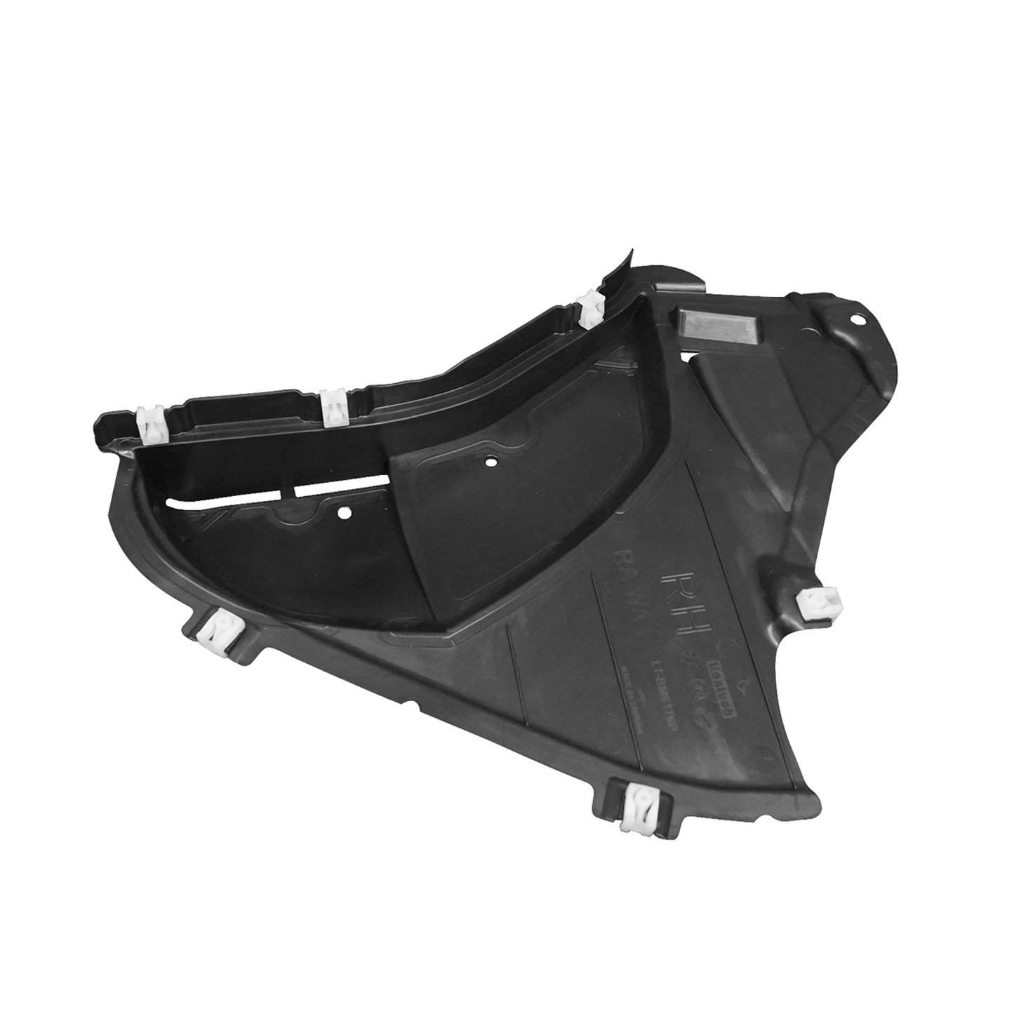 1251 | 2018-2020 BMW 530e RT Front fender splash shield G30; Sedan; w/o M Pkg | BM1251134|51757340744