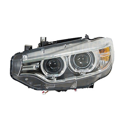 2518 | 2015-2016 BMW 435i Gran Coupe LT Headlamp lens/housing F36; Xenon; w/o Adaptive Headlamps | BM2518160|63117377851