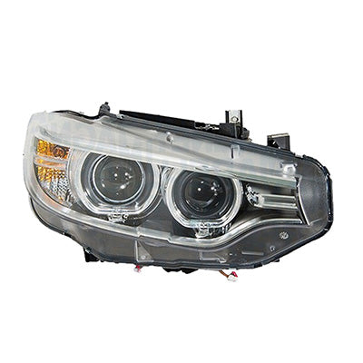 2519 | 2017-2020 BMW 430i Gran Coupe RT Headlamp lens/housing F36; Xenon; w/o Adaptive Headlamps | BM2519160|63117377852