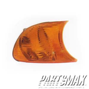2520 | 2000-2000 BMW 323Ci LT Parklamp assy E46; Coupe/Conv; park/signal/marker combo; w/amber lens | BM2520106|63126904299