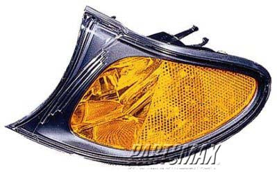 2521 | 2002-2005 BMW 325i RT Parklamp assy park/signal/marker combo; 4dr sedan; w/o bright trim; yellow | BM2521109|63137165860