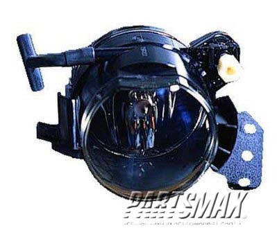 2593 | 2003-2005 BMW 330i RT Fog lamp assy Coupe; From 3/03 | BM2593123|63176920704